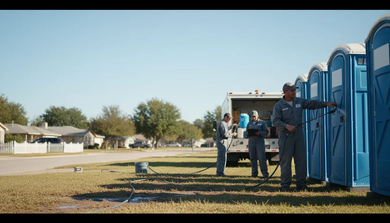 Long-Term Portable Toilet Rental in Glennie, MI near me